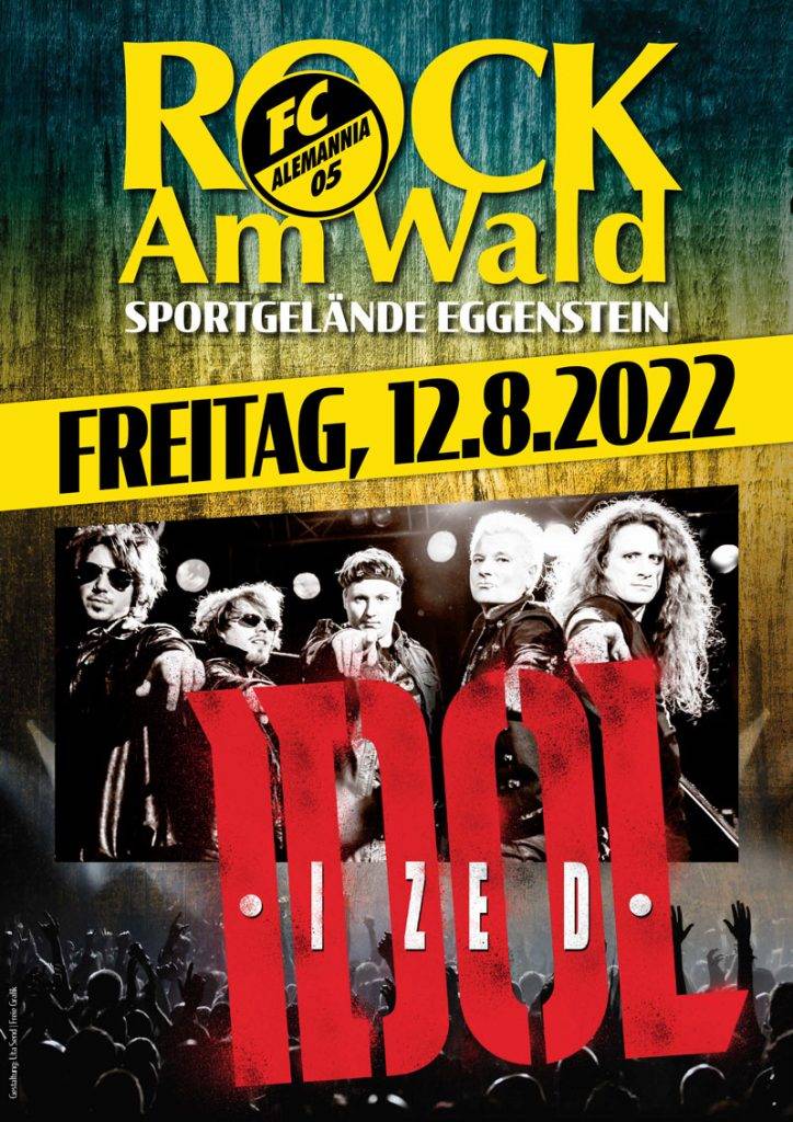 Rock am Wald - Plakat - Freitag - Idolized